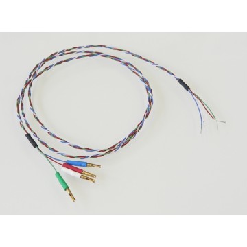 Tonearm Wire (Cardas Copper Litz + Rhodium Pins), High-End